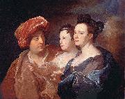 Hyacinthe Rigaud La famille Laffite. oil painting artist